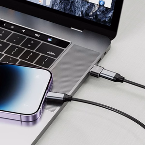 Tech-Protect UltraBoost USB-A (spraudnis) / USB-C (ligzda) adapteris - melns