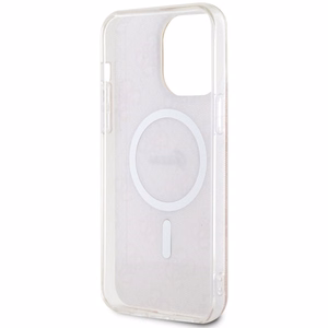 Guess 4G Magnētiskais viedtālruņa apvalks iPhone 14 Pro Max - rozā