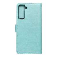 MEZZO grāmatas viedtālruņa apvalks SAMSUNG S21 mandala zaļa