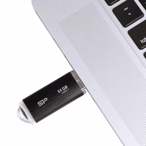 SILICON POWER Blaze B02 USB zibatmiņa 64 GB USB Type-A 3.2 Gen 1 (SP064GBUF3B02V1K) melna
