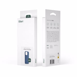 Etteri Silikona mag futrālis iPhone 16 Pro 6,3" tumši zils