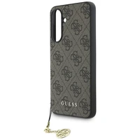 Guess 4G Charms Collection apvalks Samsung Galaxy A36 - Brūns