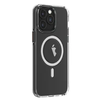 Comma viedtālruņa apvalks Crystal Mag iPhone 15 Plus caurspīdīgs