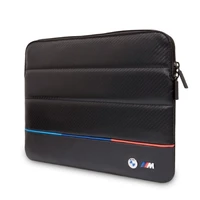 BMW oglekļa Tricolor apvalks 16" klēpjdatoram - melns
