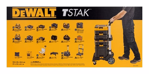 DeWalt DWST1-71196 – platformas rokas ratiņi, metāls/plastmasa