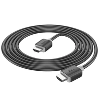 Kabeļu savienojums Hoco US08 HDMI uz HDMI 2.0m melns