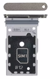 SIM card holder Samsung S928 S24 Ultra Dual Pelēks/Violets/Oranžs original (service pack)