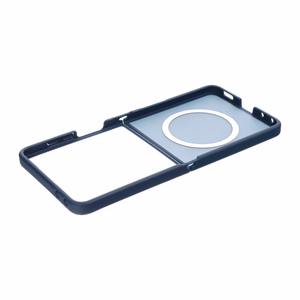 Tumši zils 4sF-S Acrylic vāciņš ar MagSafe atbalstu Samsung Galaxy Z Flip8 tālrunim