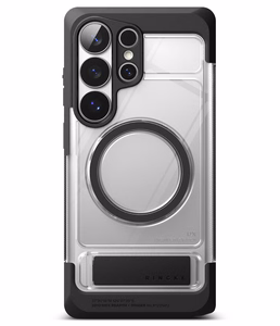 Ringke UX Magnetic MagSafe Maciņš for Samsung Galaxy S26 Ultra - Clear melns