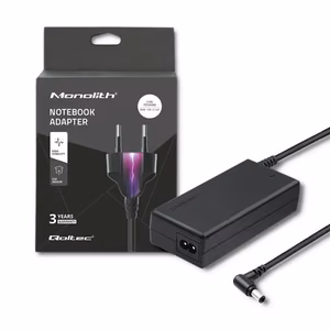 Qoltec 50090.90W strāvas adapteris iekštelpu melns