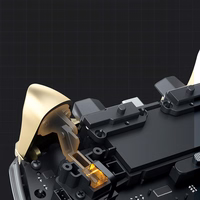 Machenike G5Pro Premium Edition Bezvadu spēļu kontrolieris ar Uzlādes stacija - melns un zelta