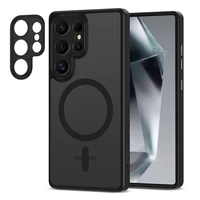 Tech-Protect MagCam Magnētiskais viedtālruņa apvalks Samsung Galaxy S25 Ultra - Melns