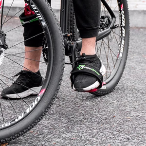 Rockbros GZT1001BK velosipēda pedāļu siksnas, 2 gab. - melnas