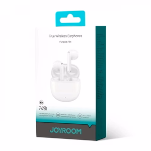 Bluetooth brīvroku iekārta Joyroom JR-FB1 balta (Bluetooth 5.3)