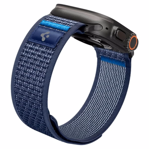 Spigen Athlex Air 2 siksniņa Apple Watch 8 / 9 / 10 / 11 / SE / Ultra (44 / 45 / 46 / 49 mm) tumši zila