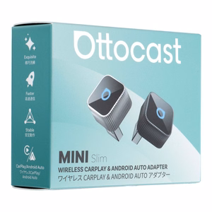 Audio adapteris automašīnai OTTOCAST Mini Cube T2 (CarPlay Android auto) melns