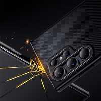 Benks Montage Magnētiskais Armor Pro Kevlar Viedtālruņa apvalks Metāla Rāmis 600D+1500D (MA41) Samsung Galaxy S24 Plus melns