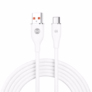 Forever cable USB - USB-C 1.0 m 6A white