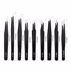 UF-TOOLS - ESD-9 Pincetes komplekts (9 gab.)