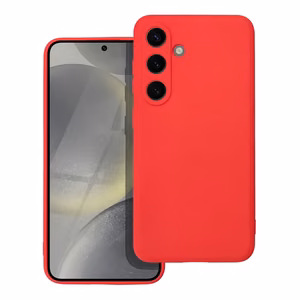 Чехол для Samsung S24 Soft красный