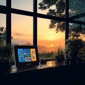 Bezvadu WiFi vadāma meteoroloģiskā stacija GB522