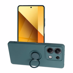 Silikona gredzenveida apvalks viedtālrunim XIAOMI Redmi Note 13 5G - zaļš