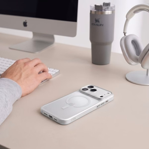 Tech-Protect MagPrime MagSafe CC maciņš, paredzēts iPhone 18 Pro Max / 17 Pro Max, matēti pelēks