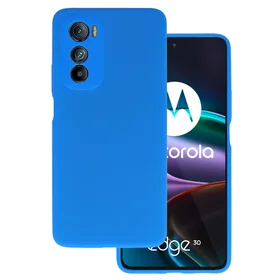 Viedtālruņa apvalks no silikona Lite Motorola Edge 30 zils
