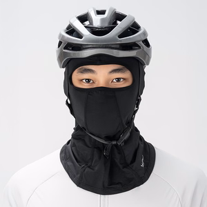 Wozinsky WKM-01B balaklavas sejas maska motociklam un velosipēdam - melna