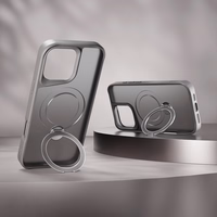 Etteri Matēts Mag Ring maciņš for iPhone 17 pelēks