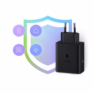 Samsung Power Adapter Duo EP-T5020XBEGEU сетевое зарядное устройство 2x USB-C 50W - чёрное
