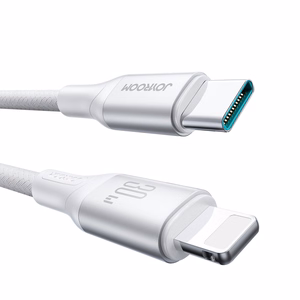 Joyroom S-A28 USB-C – Lightning kabelis 30W, 2 m, balts