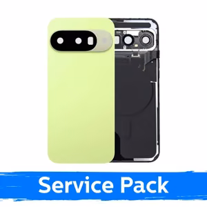 Ar Google Pixel 10 saderīgs aizmugurējais vāciņš, Lemongrass (servisa iepakojums)