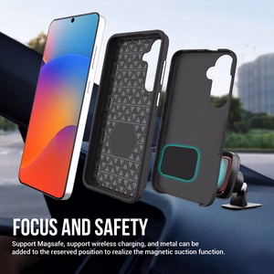 Perfectionists Trīsstūra korpuss Samsung G991 S21 5G melns