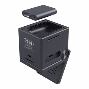 Choetech T632-F 3 vienā 15W indukcijas lādētājs (melns)
