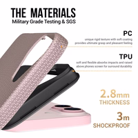 Perfectionists Trīsstūra Mag futrālis iPhone 11 rozā zelts