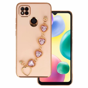 Trend viedtālruņa apvalks Xiaomi Redmi 10A dizains 2 gaiši rozā