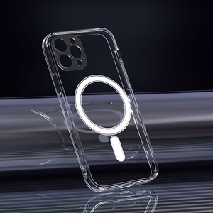 TFO Anti Shock 1,5 mm Mag vāciņš iPhone 17 Pro 6,3″ / iPhone 18 Pro 6,3″ ar kameras aizsardzību – caurspīdīgs un balts