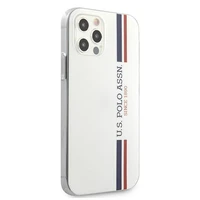 US Polo USHCP12LPCUSSWH iPhone 12 Pro Max 6,7" balta Tricolor Collection