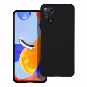 Silikona viedtālruņa apvalks XIAOMI Redmi Note 11 PRO 5G melns