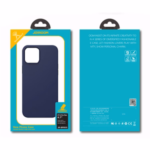 Joyroom Color Series apvalks iPhone 12 Pro Max melns (JR-BP800)