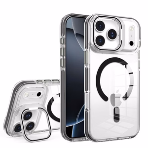 Maciņš LENS MAG COVER saderīgs ar MagSafe priekš IPHONE 16 PRO MAX melns