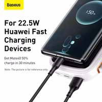 Baseus portatīvais lādētājs 20000mAh Qpow Pro - USB + Type C - PD 20W ar Lightning kabeli (PPQD060202) balta