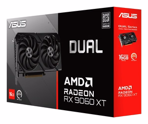 ASUS Dual -RX9060XT-16G AMD Radeon RX 9060 XT 16 GB GDDR6 Videokarte