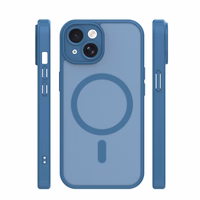 Mag Matt maciņš iPhone 15 6,1" tumši zils