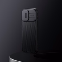 Nillkin CamShield Pro iPhone 16 Pro viedtālruņa apvalks (melns)