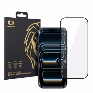 Rūdīts stikls Tel Protect 10X HD DLC Diamond Coating priekš Iphone 17 Pro