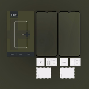 Rūdīts stikls Hofi Glass Pro+ 2-Pack Xiaomi Redmi 14C/Redmi A4/Poco C75 melns