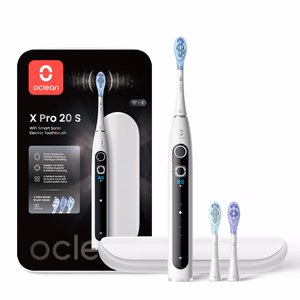 Oclean X Pro 20 S elektriskā zobu birste, balta