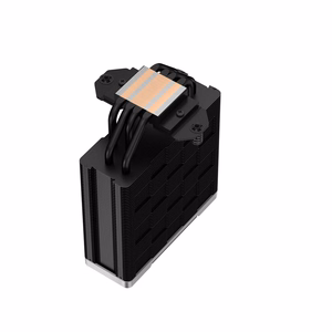 DeepCool AK400 ZERO DARK procesora gaisa dzesētājs 12 cm melns 1 gab.